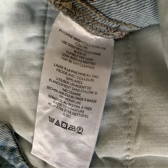 Free People Straight Leg Jeans - Light Blue - Picture 11 of 12